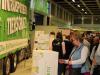 Besucher der Grünen Woche nahmen das vielfältige Informationsangebot zum Tiertransport an